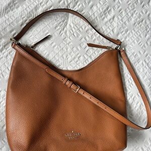 Kate Spade Brown Leather Shoulder Bag